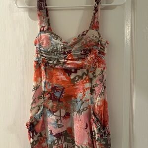 Weston Wear Multicolor Patterned Top